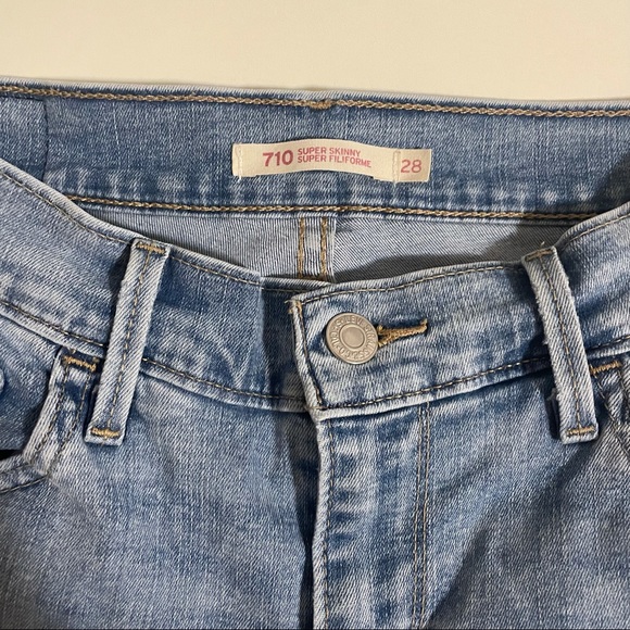Levi’s 701 super skinny jeans - Picture 5 of 5